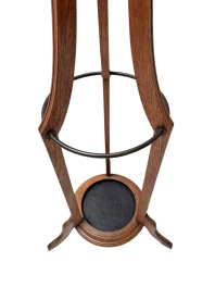 Arts & Crafts Coat Stand or Porte Manteau with Rotating Top, 1900s